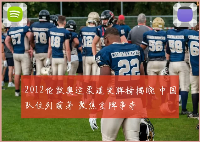 2012伦敦奥运柔道奖牌榜揭晓 中国队位列前茅 聚焦金牌争夺